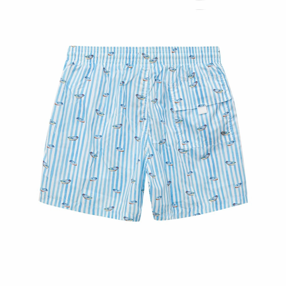 Canali blue Polyester Men's Swimwear
