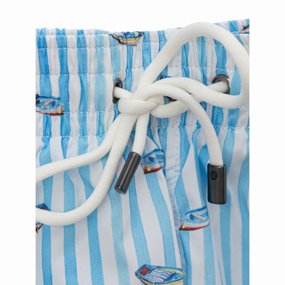 Canali blue Polyester Men's Swimwear