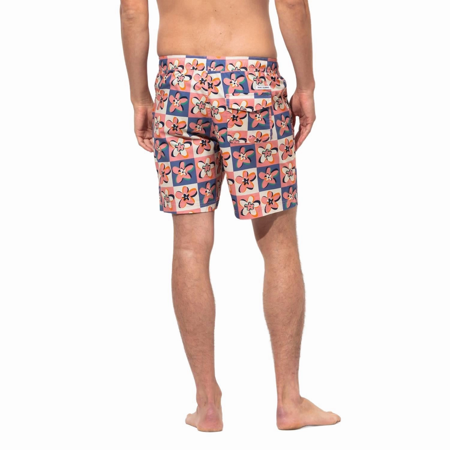Candy Elastic Boardshort In Rose Tan