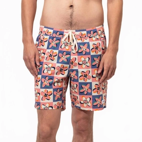 Candy Elastic Boardshort In Rose Tan