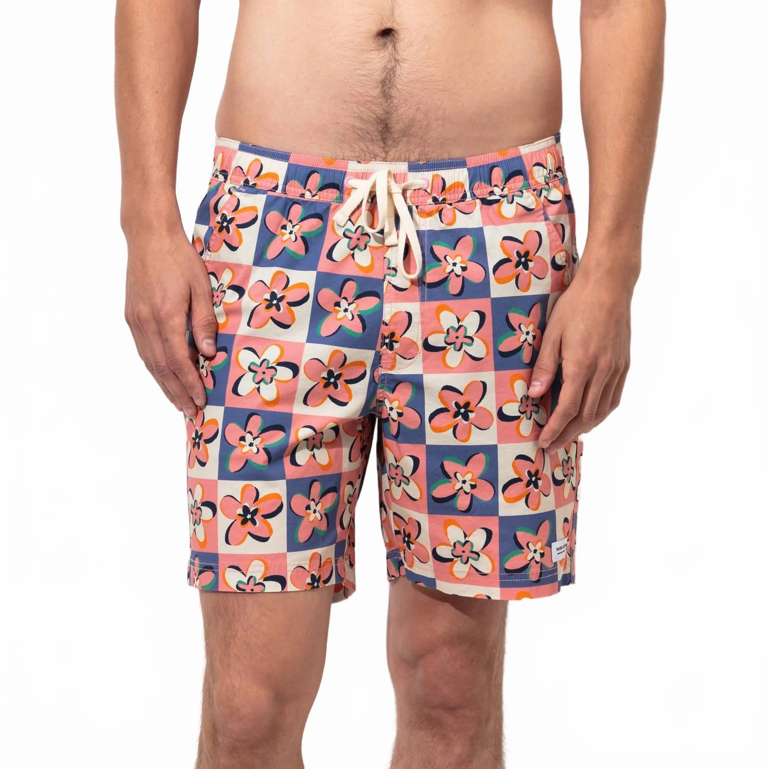 Candy Elastic Boardshort In Rose Tan