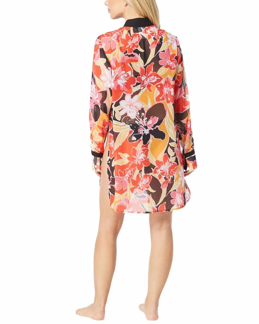 Carmen Marc Valvo Cover-Up Shirt