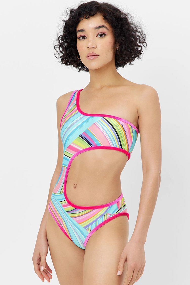 Cash Shine One Piece Swimsuit