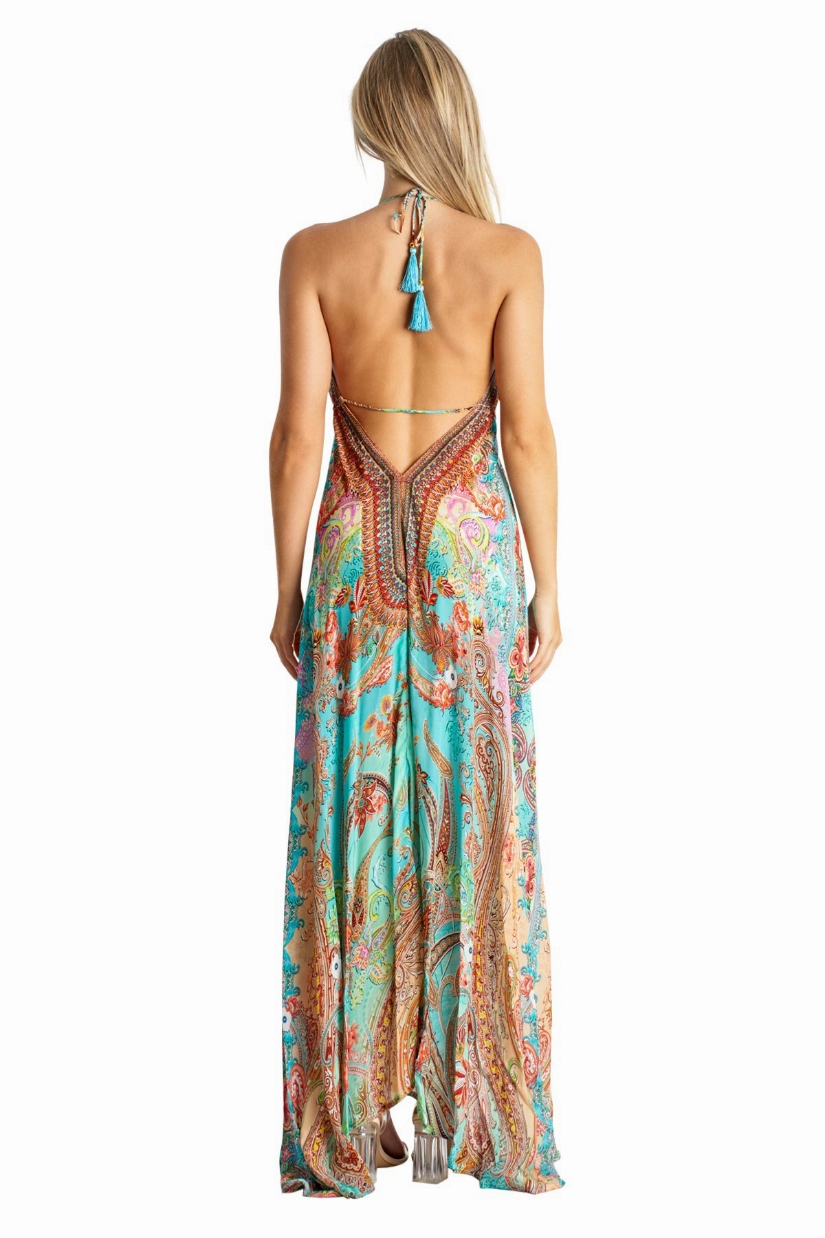 Cassini Halter Maxi Dress