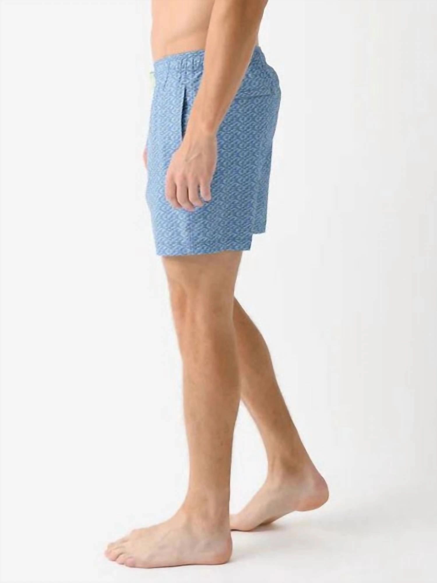 Casual Water Swim Trunk In Coronet Blue
