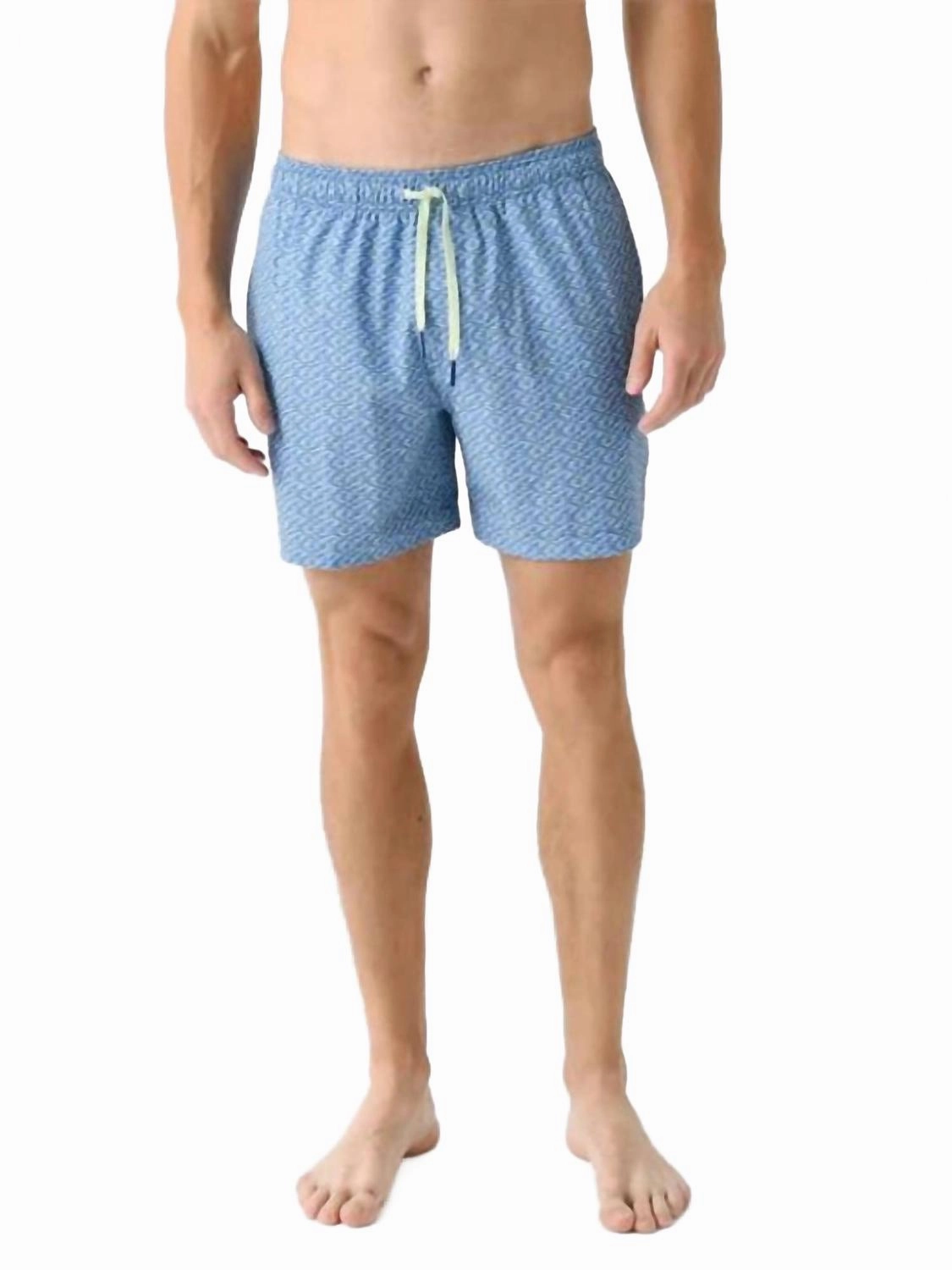 Casual Water Swim Trunk In Coronet Blue