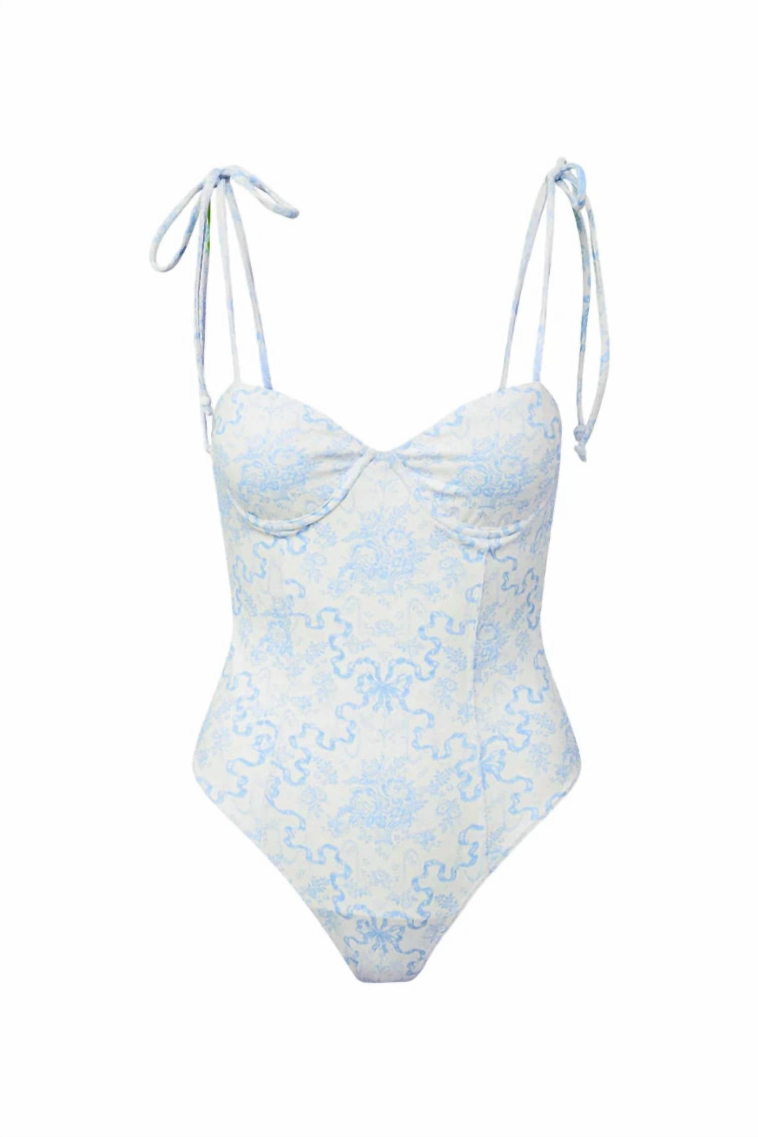 Chamomile One Piece In Blue