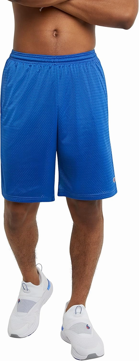 Champion mens 9" Mesh Short, C Logo Short, Surf the Web, Large US