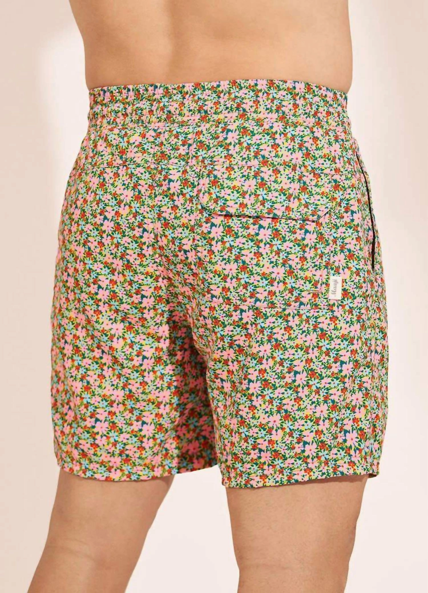 Cheery Blossom Sailor Men Trunks In Multi