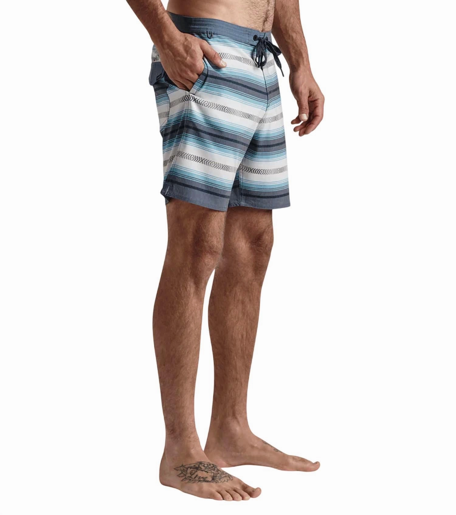 Chiller Boardshorts 17" In Serape Dark Sky