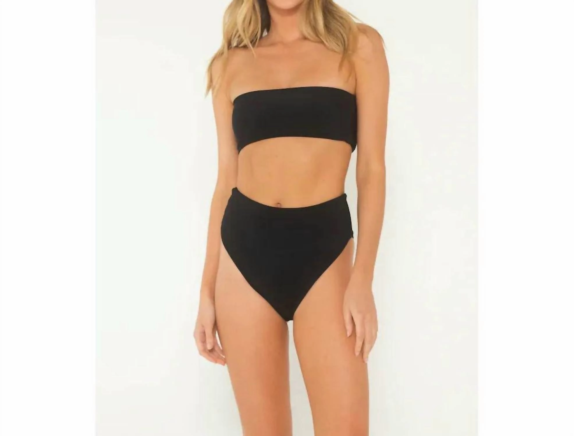 Citrine Ruby Bottom In Black