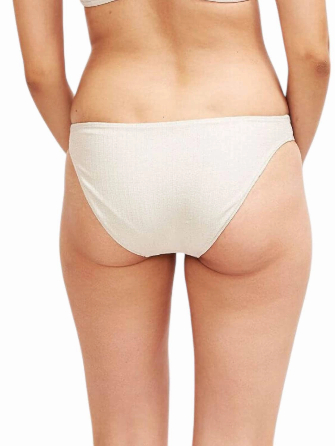 Classic Brief Bikini Bottom In Platinum