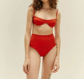 Classic Hotpants In Red Shift