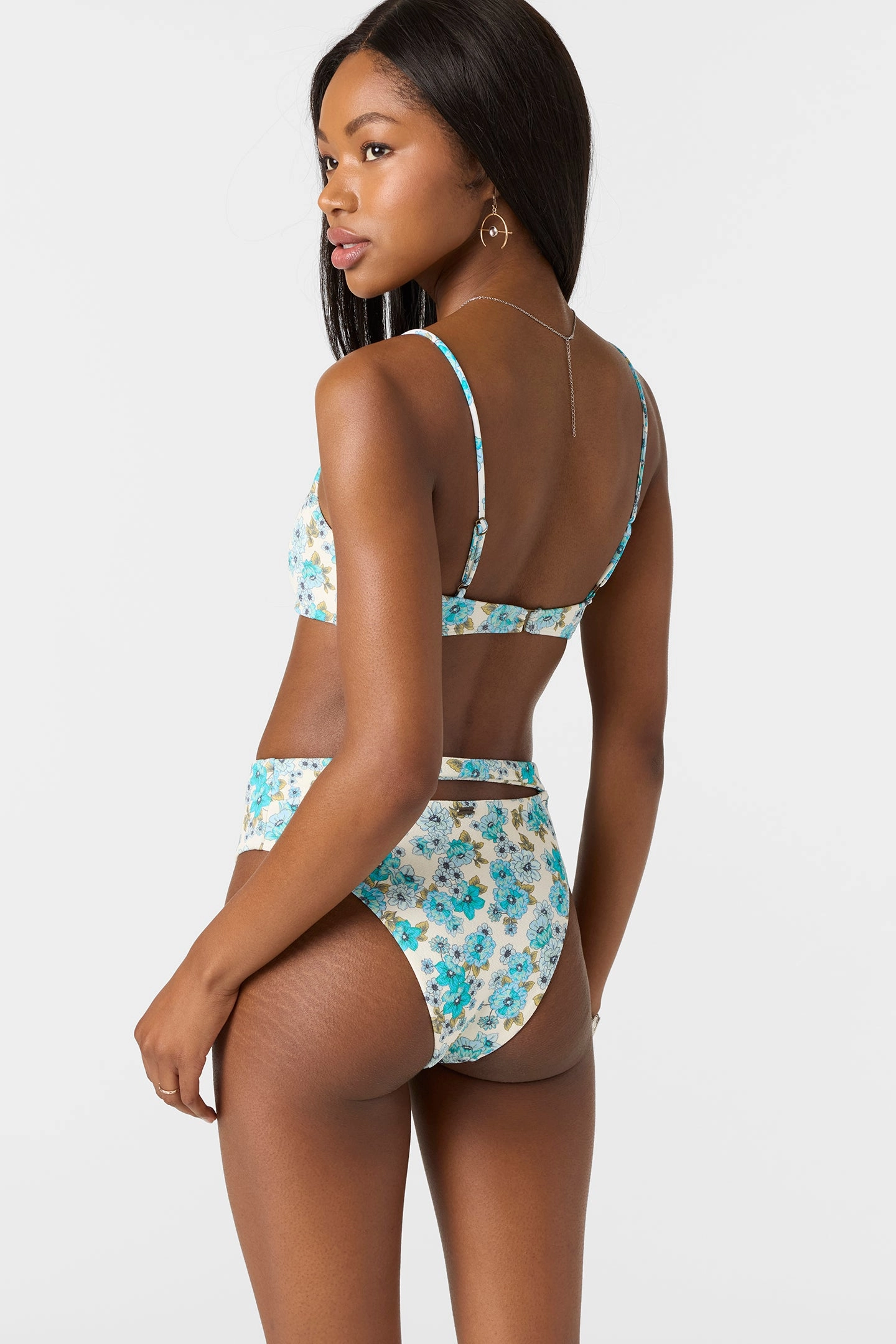 COASTAL FLORAL MALIBU TOP