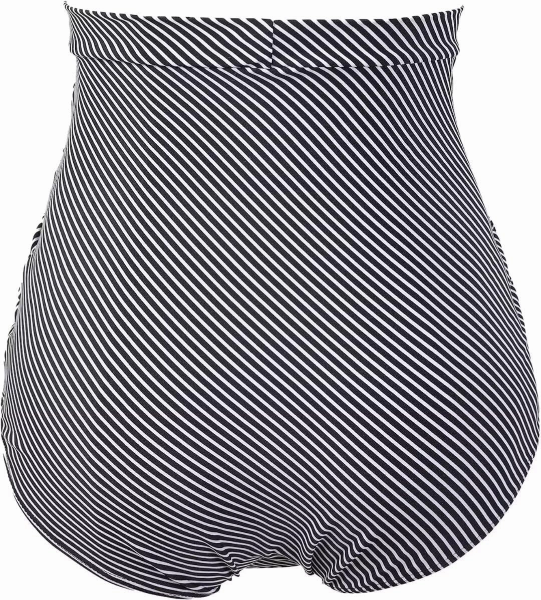 COCOPEAR Women's Ruched High Waisted Bikini Bottom Retro Vintage Swim Short Tankinis