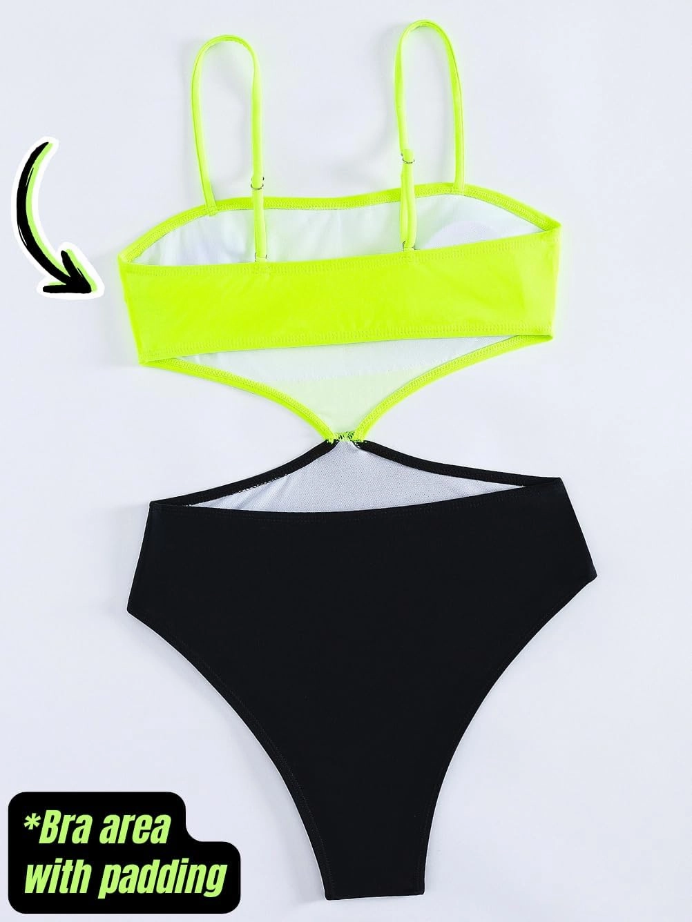 Color Block Swimsuit,Cut Out Sexy Monokini Women,Cheeky One Piece Swimsuits Beach Cruise Pool Party