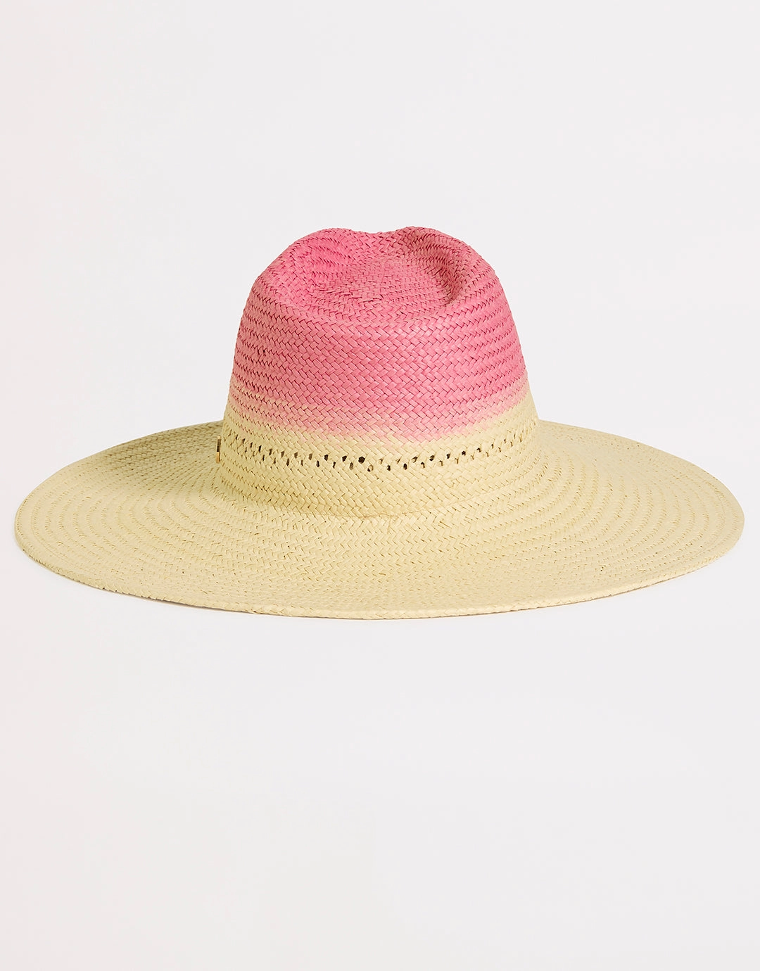 Colour Crush Wide Brim Hat - Fuchsia Rose