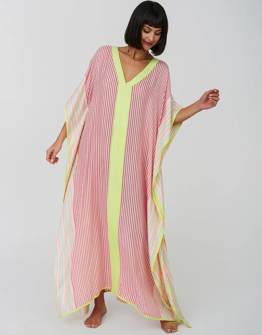 Contrast Stripe Thobe