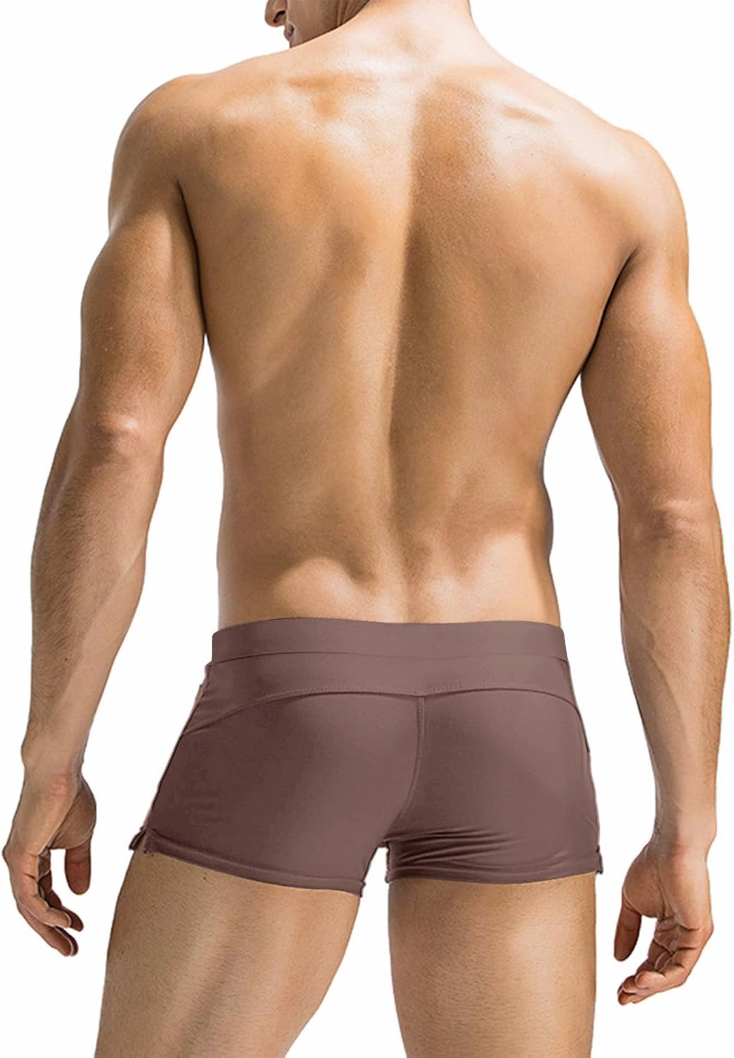 COOFANDY Mens Swim Trunks Swimwear Bathing Suit Swim Brief Square Leg Board Short S-3XL