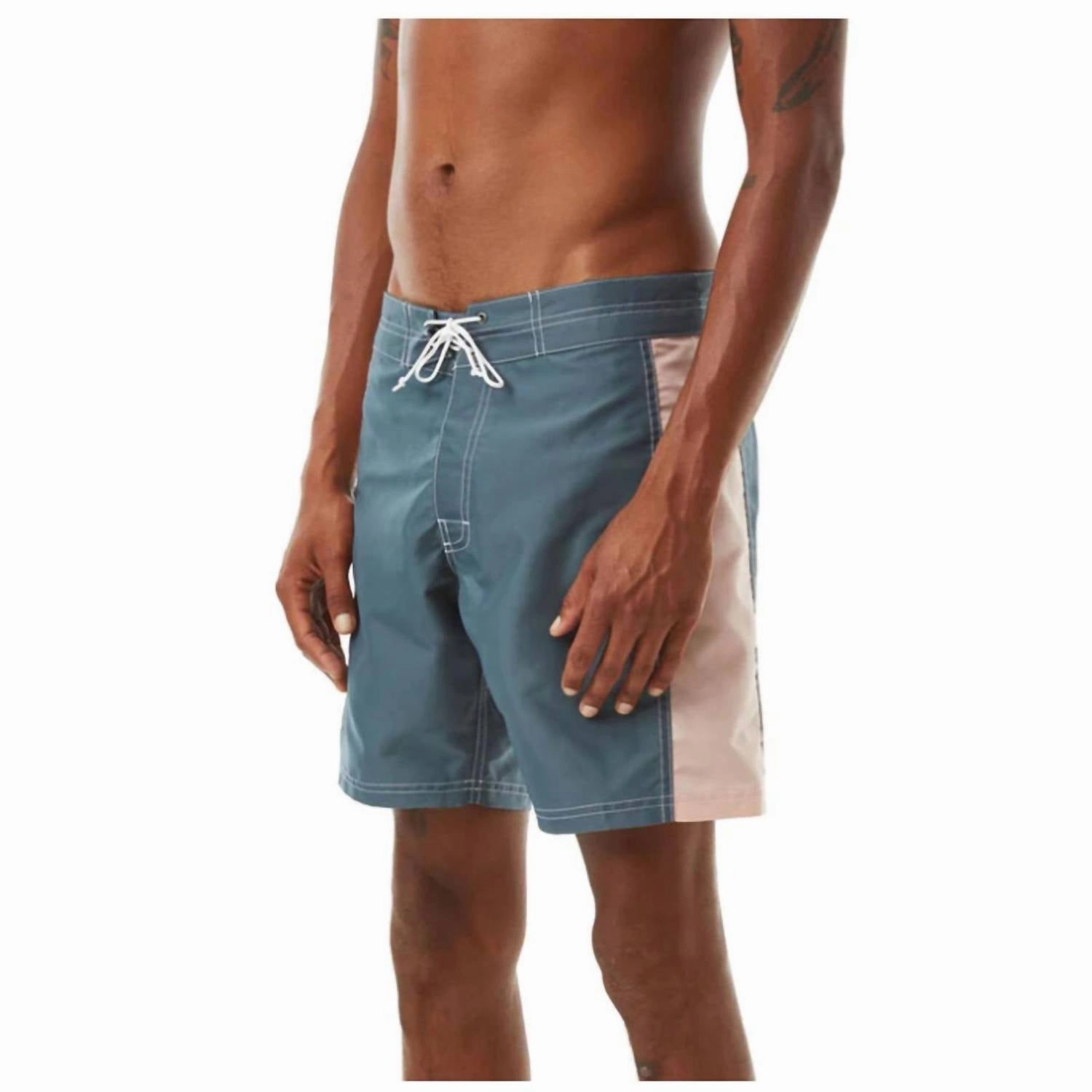 Corky Trunk In Baltic Blue/pink