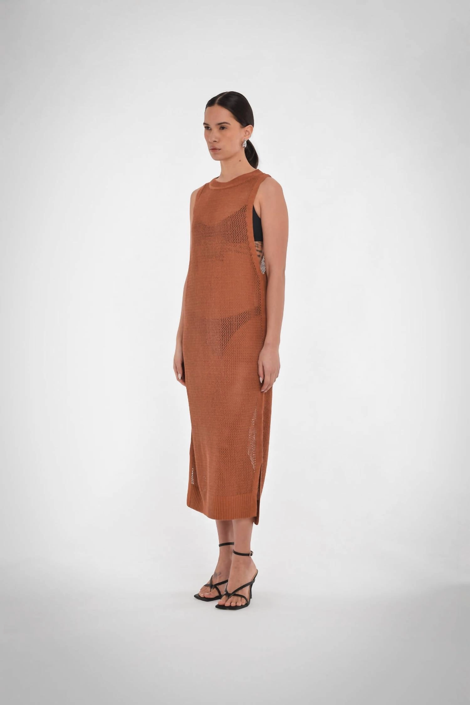 Cove Crochet Dress In Nutshell