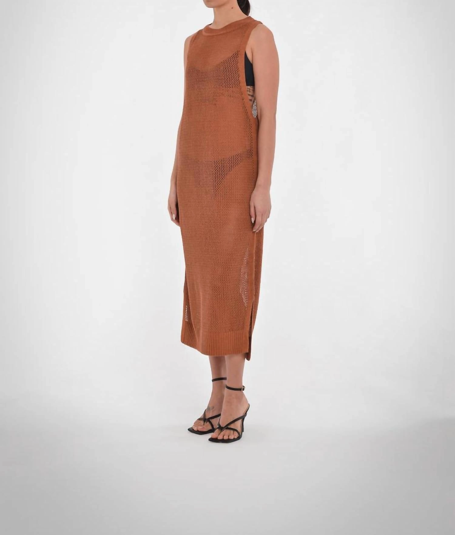 Cove Crochet Dress In Nutshell