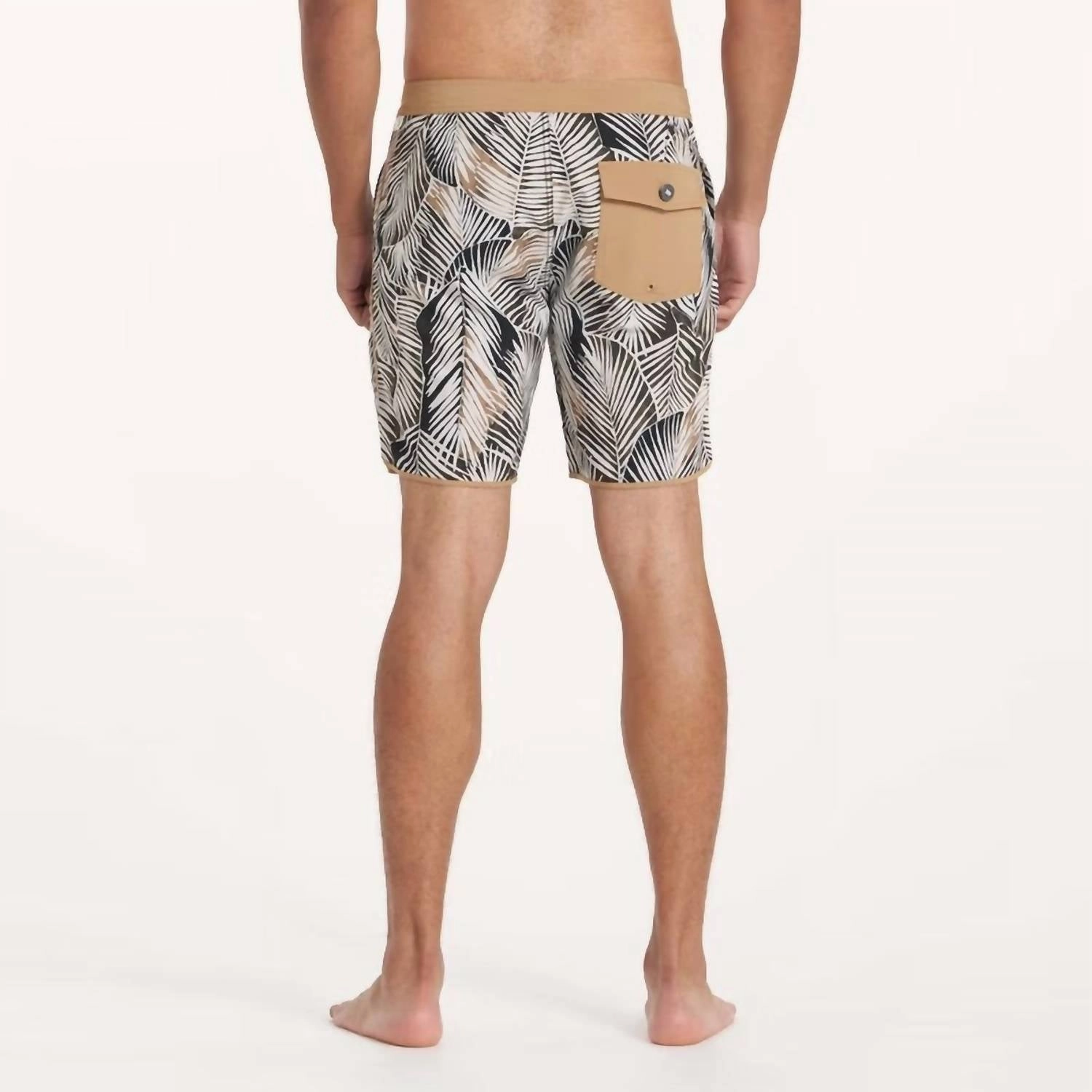 Cruise Boardshort In Wheat Fronds