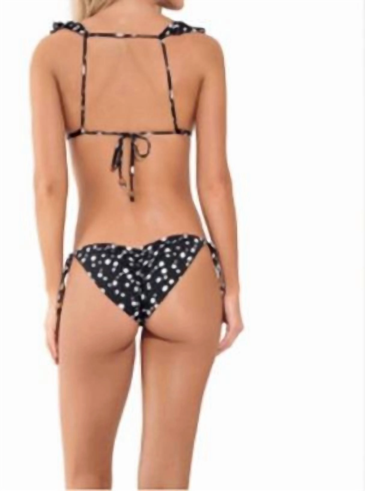 Daisy Sunny Bikini Bottom In Black