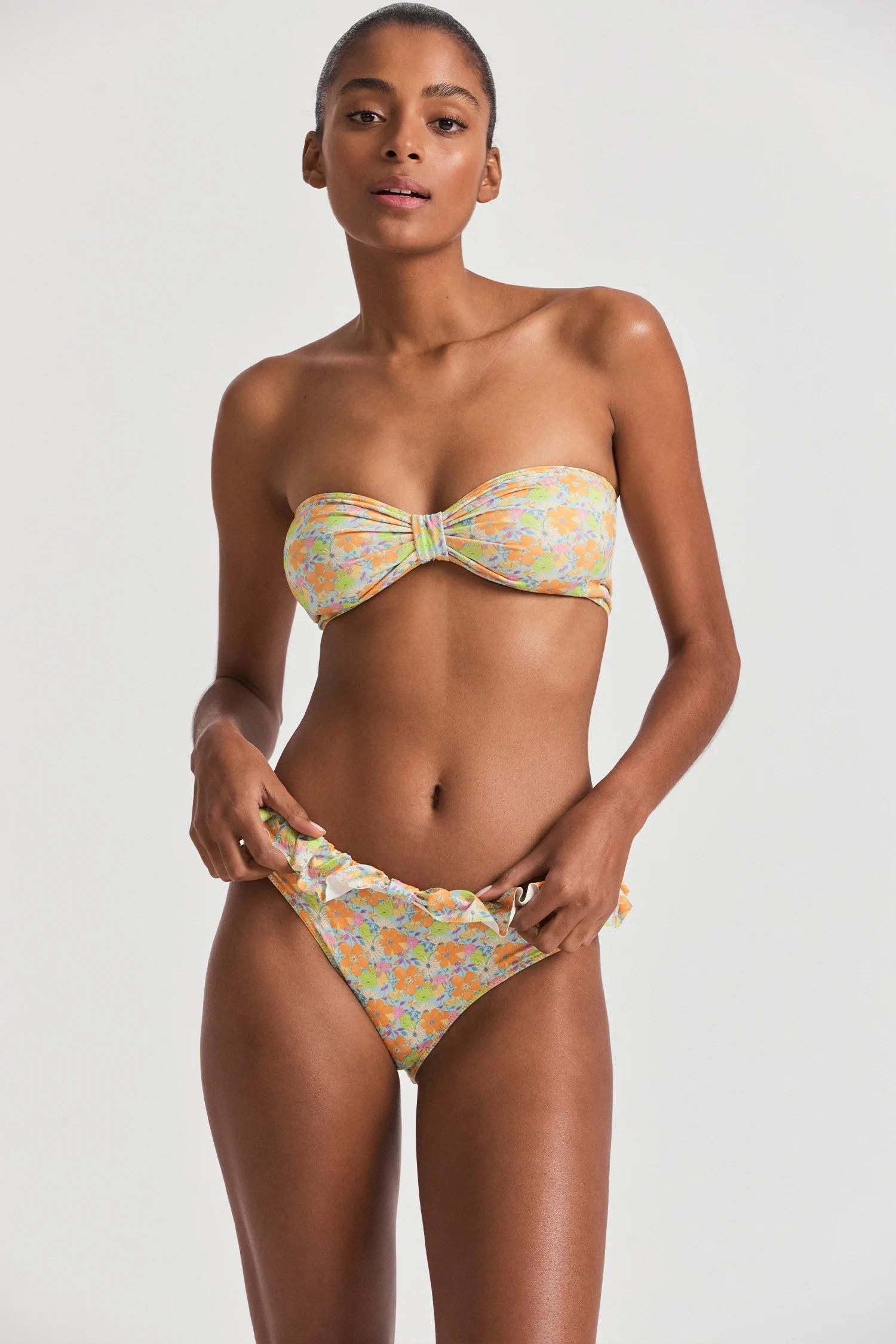 Danessa Bikini Set - Tangerine Sky