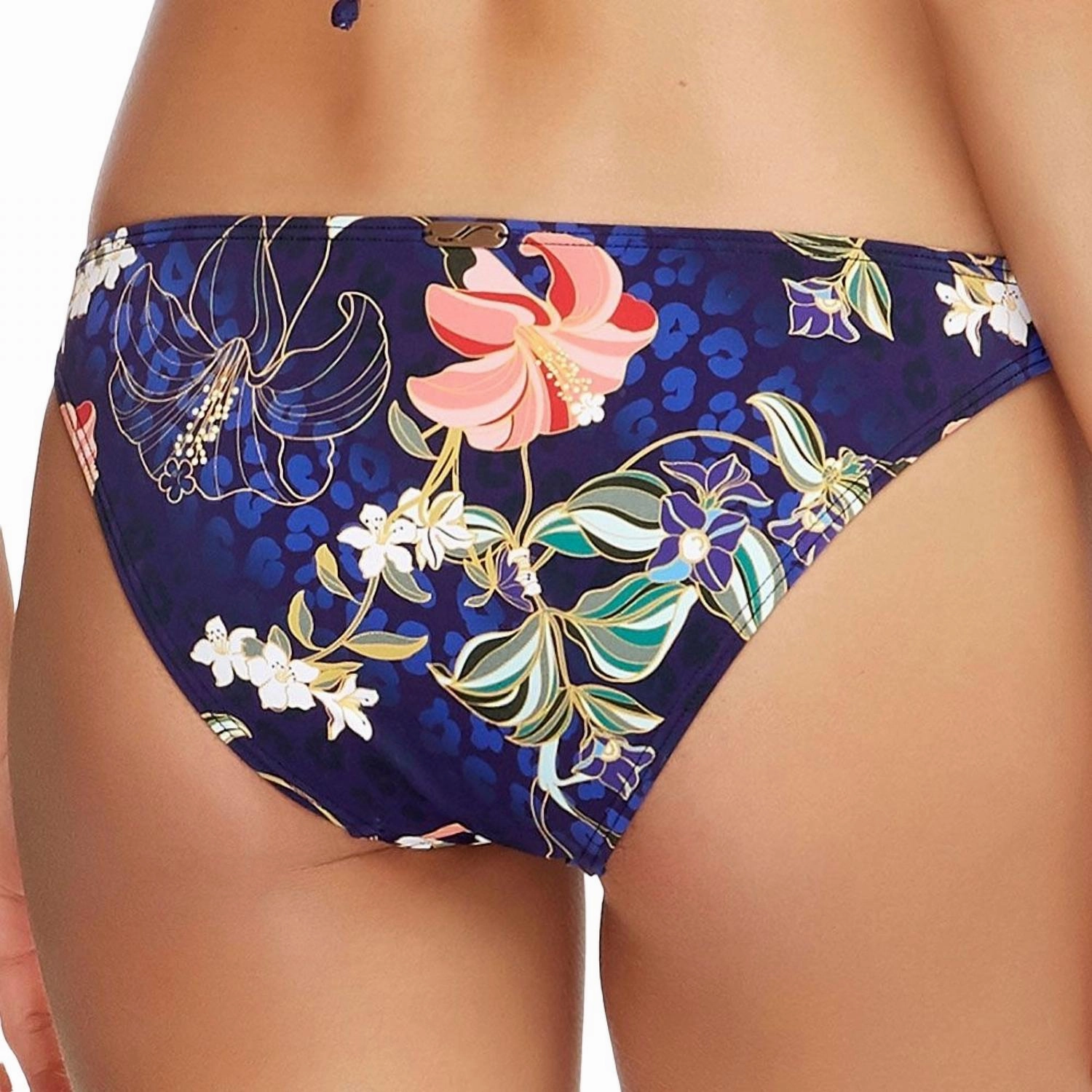 Desert Bloom Mid Bikini In Indg/flm