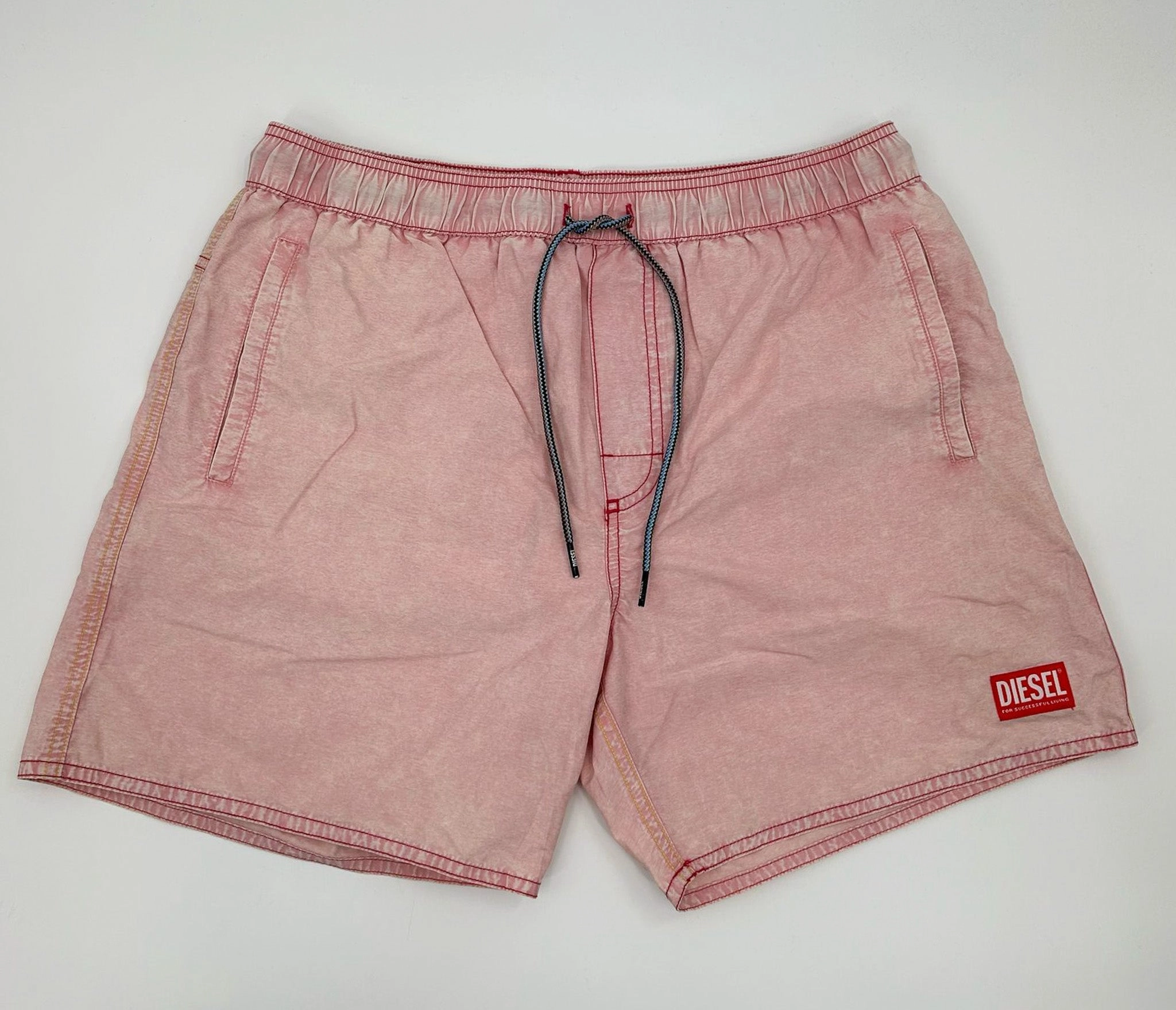 Diesel Pink Waykeeki Swim Shorts Bathing Suit