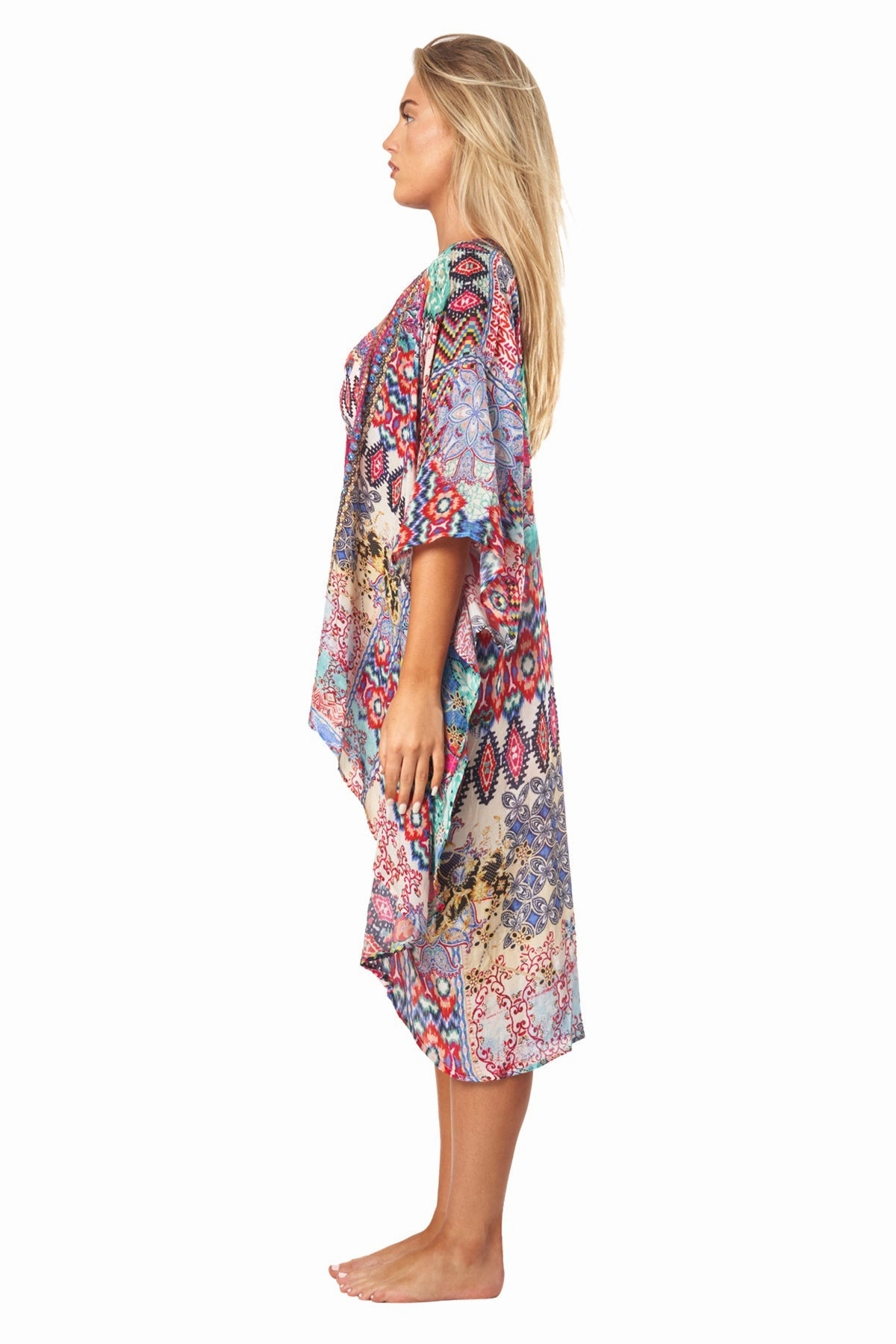 Dila Hi-Low Kimono