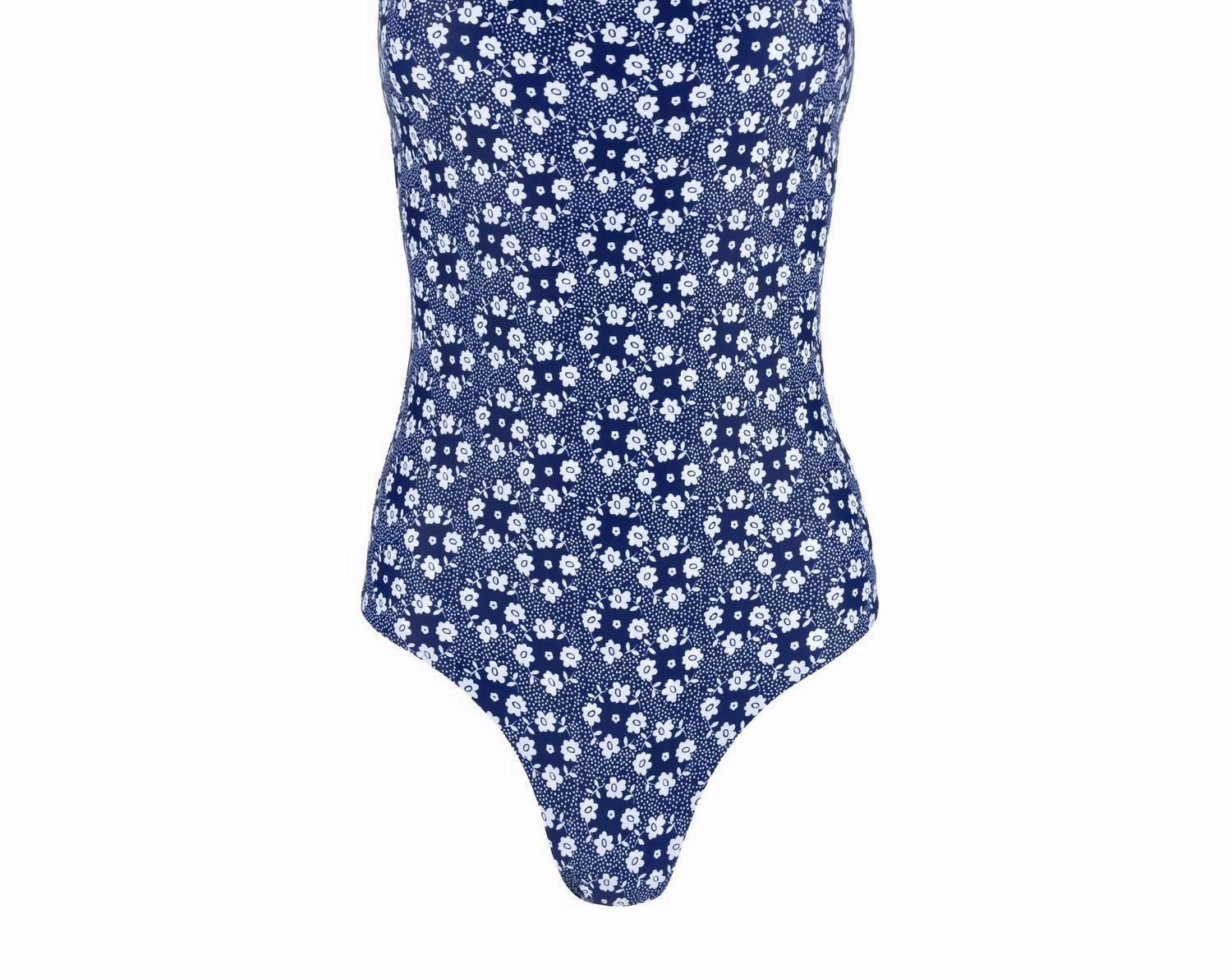 Ditch Plains Daisy One Piece In Navy