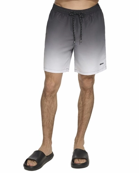 DKNY Core Volley Sunset Ombre Swim Trunk