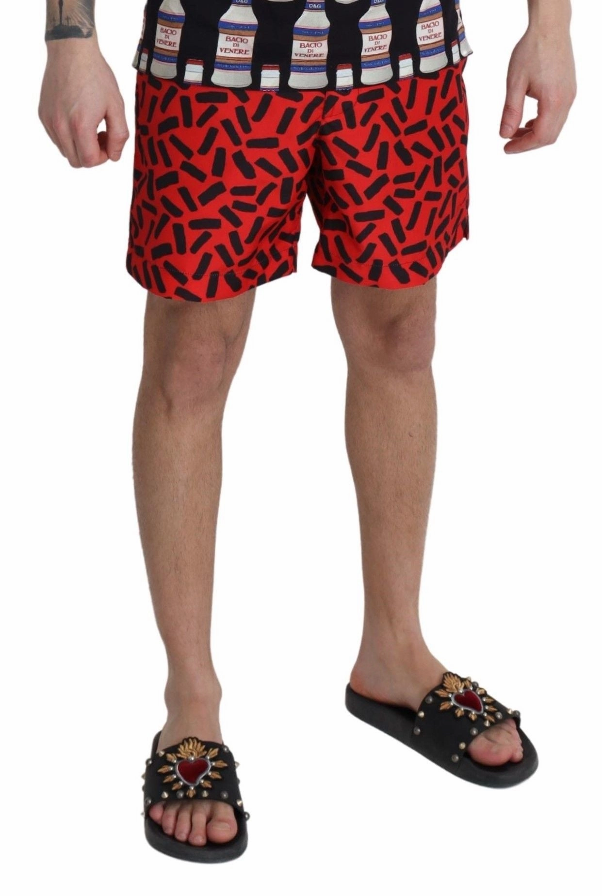 Dolce & Gabbana Chic Swim Trunks Boxer Men's Shorts