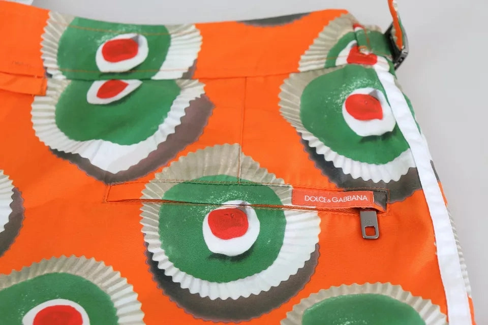 Dolce & Gabbana Cupcake Beachwear Shorts Men's Swimwear