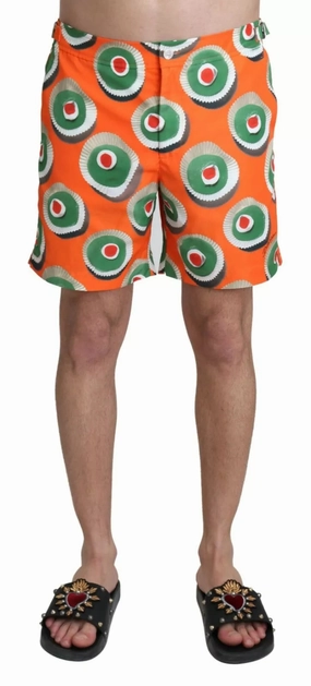 Dolce & Gabbana Cupcake Beachwear Shorts Men's Swimwear