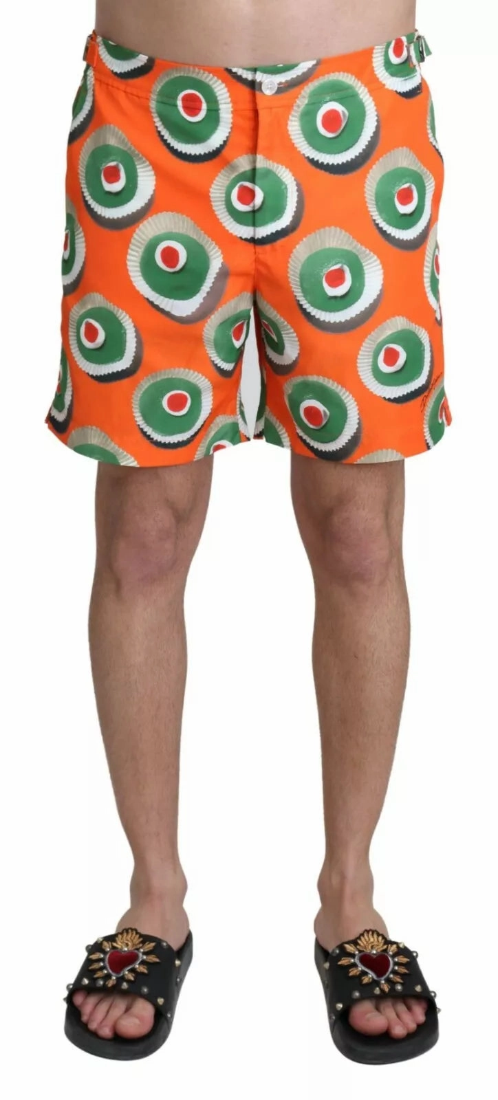 Dolce & Gabbana Cupcake Beachwear Shorts Men's Swimwear