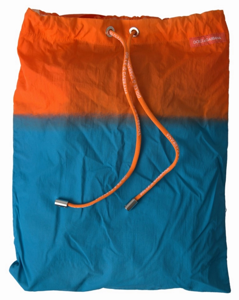 Dolce & Gabbana Gradient Effect Swim Shorts in Vibrant Men's