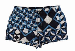 Dolce & Gabbana Majestic Majolica Print Swim Men's Trunks