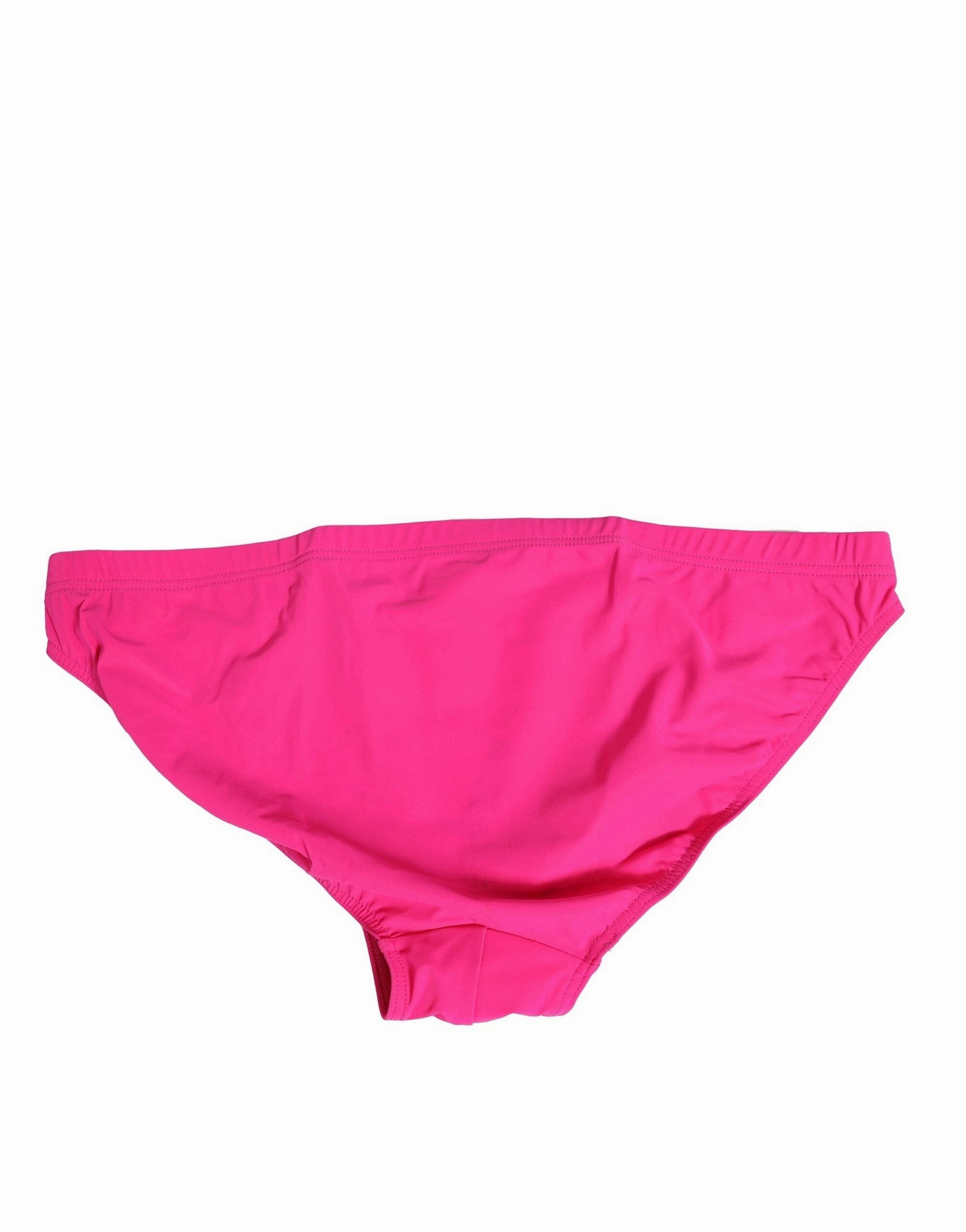 Dolce & Gabbana Nylon gold Logo Beachwear Brief Men's Swimwear (Pre-Owned)