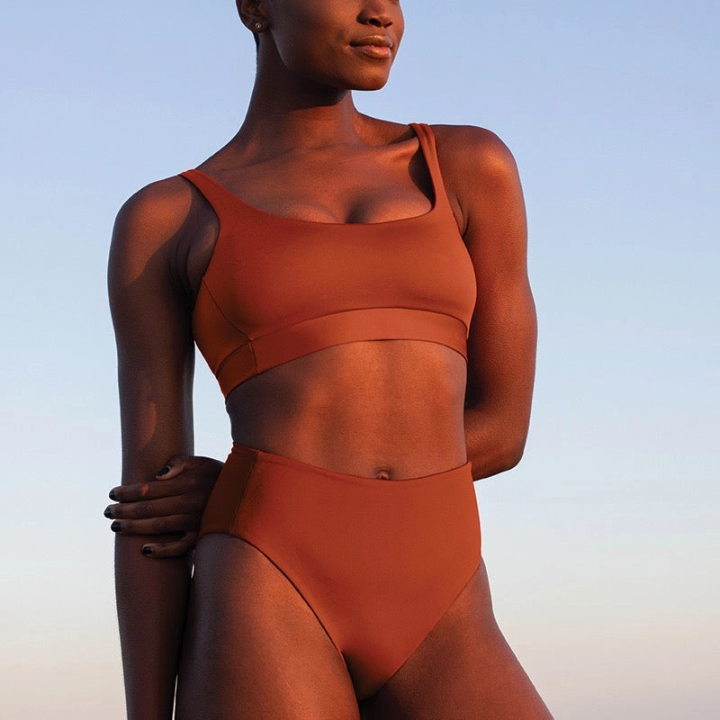 Double Scoop Top - Bronze