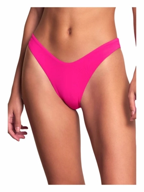 Dragon Fruit Splendour Bikini Bottom In Pink