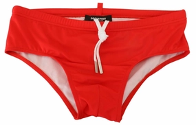 Dsqua   ICON Print Mens Swim Brief Men's Swimwear