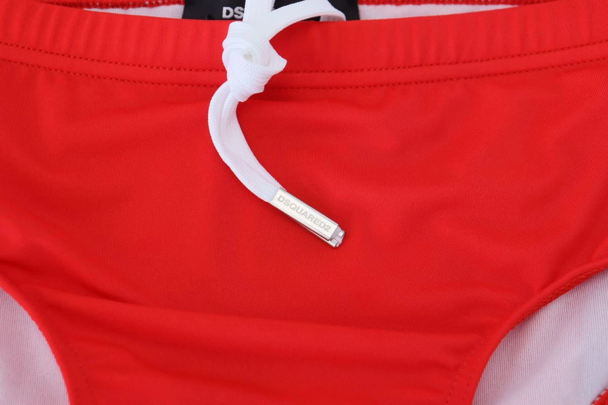 Dsqua   ICON Print Mens Swim Brief Men's Swimwear
