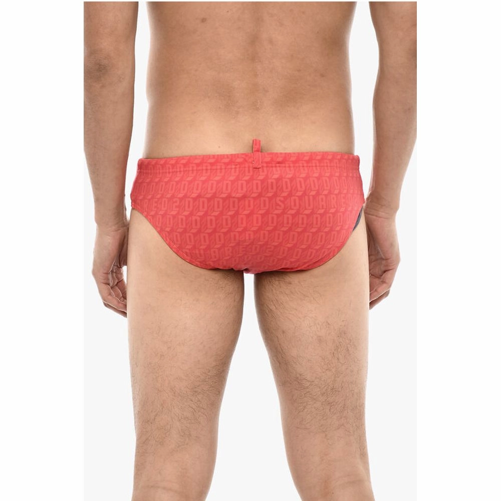 Dsqua D2 Geometric Motif Swim Men's Briefs