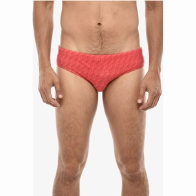 Dsqua D2 Geometric Motif Swim Men's Briefs
