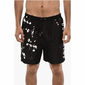Dsquared Acid Wash Effect Swim Men's Shorts