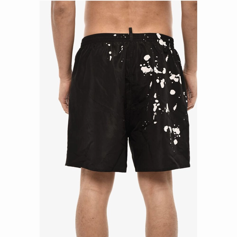 Dsquared Acid Wash Effect Swim Men's Shorts