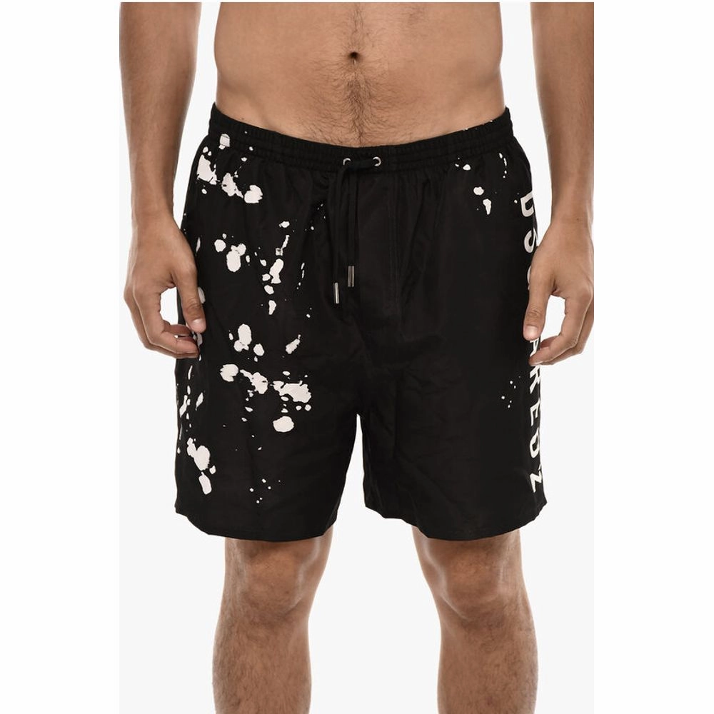 Dsquared Acid Wash Effect Swim Men's Shorts